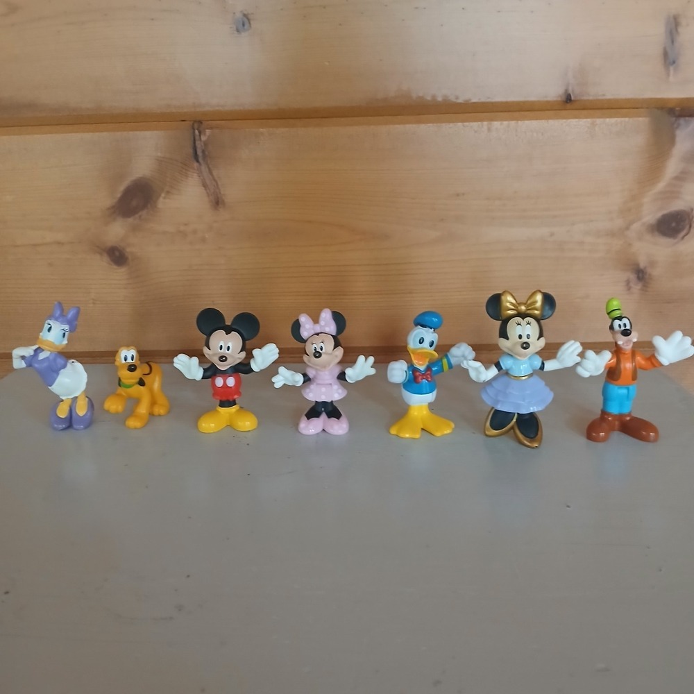 Mickey Mouse‎ In The Clubhouse Lot Of 7 Figurines
